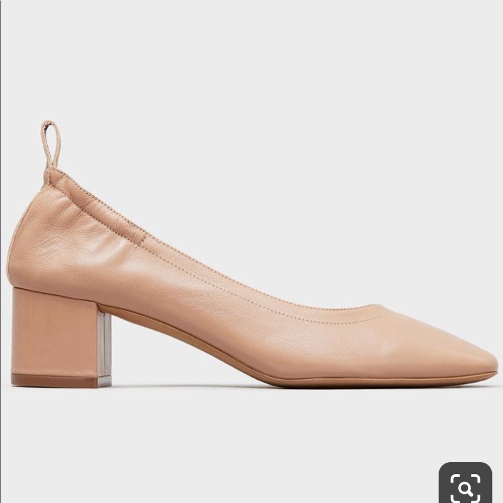 Everlane Day Heel in Pale Pink